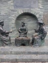 AsiaÃ¯Â¼ÅChinaÃ¯Â¼Åguilin , the three Statue of teaing Qing officials in the park